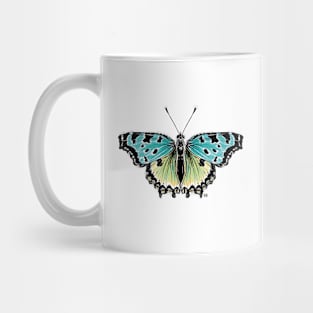 Not so real Butterfly blue Mug